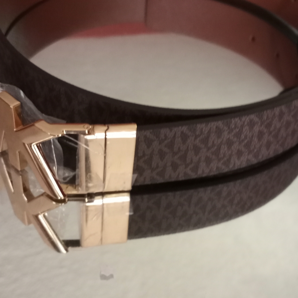 Michael kors ladies reversible logo print belts s - Picture 7 of 11